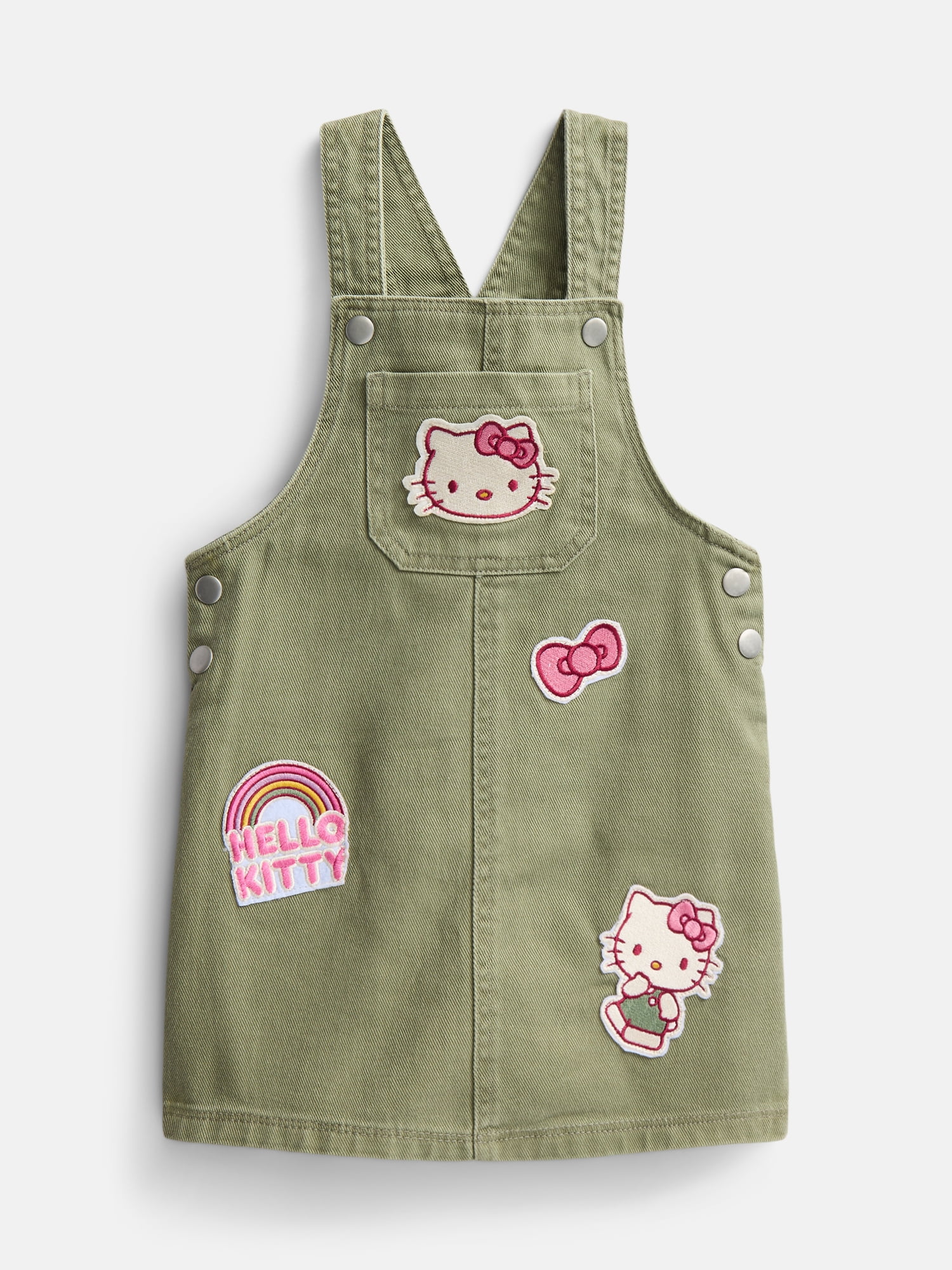 Hello Kitty Toddler Girls Short Sleeve Tee and Cotton Skirtall Set, 2 Piece, Sizes 12M-5T