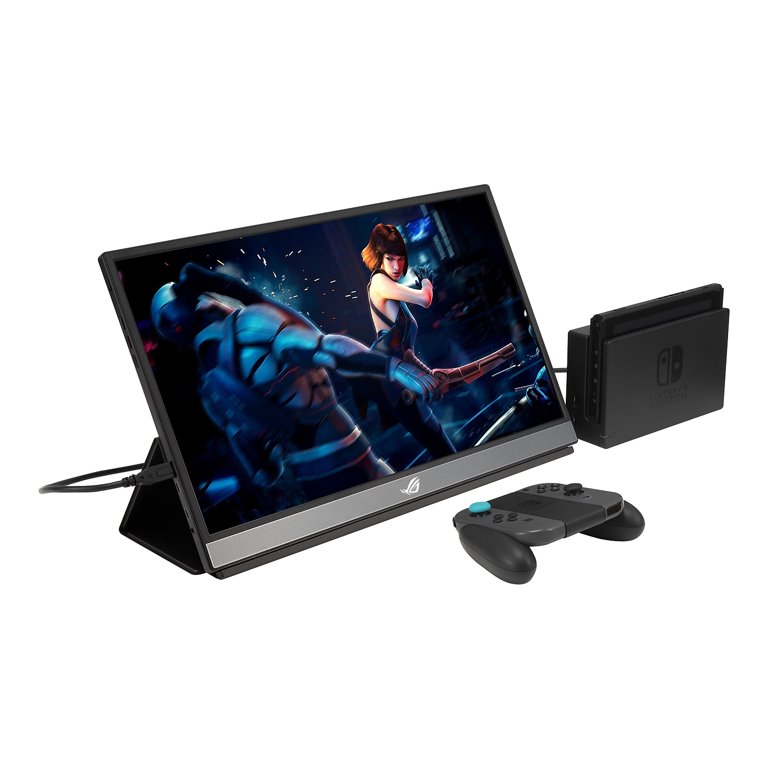 ASUS ROG Strix XG17AHPE 17.3 Portable Gaming Monitor, 1080P Full HD (1920 x 1080), IPS, 240Hz, Adaptive-Sync
