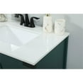 thumbnail image 4 of Elegant Decor Grant 30" Aluminum MDF Single Bathroom Vanity in Green, 4 of 8