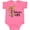 Hot Pink, variant on Inktastic Nebraska Girl Goldenrod Flower Girls Baby Bodysuit