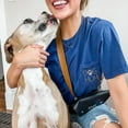 thumbnail image 3 of Dog Mom Embroidered Pocket T-Shirt, Dog Mom Embroidered T Shirt for Women, Funny Dog Mom Embroidery T-Shirt, 3 of 7