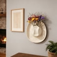 thumbnail image 5 of Cowboy Hat Shaped Ceramic Hanging Vase, Wall Mounted Decorative Planter For Indoor Greenery And Home Wall Decoration, 5 of 5
