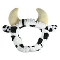 thumbnail image 5 of Unique Bargains 1 Pc Cute Cartoon Cow Headbands for Girls for Women 8.27"x7.09" Black White, 5 of 6