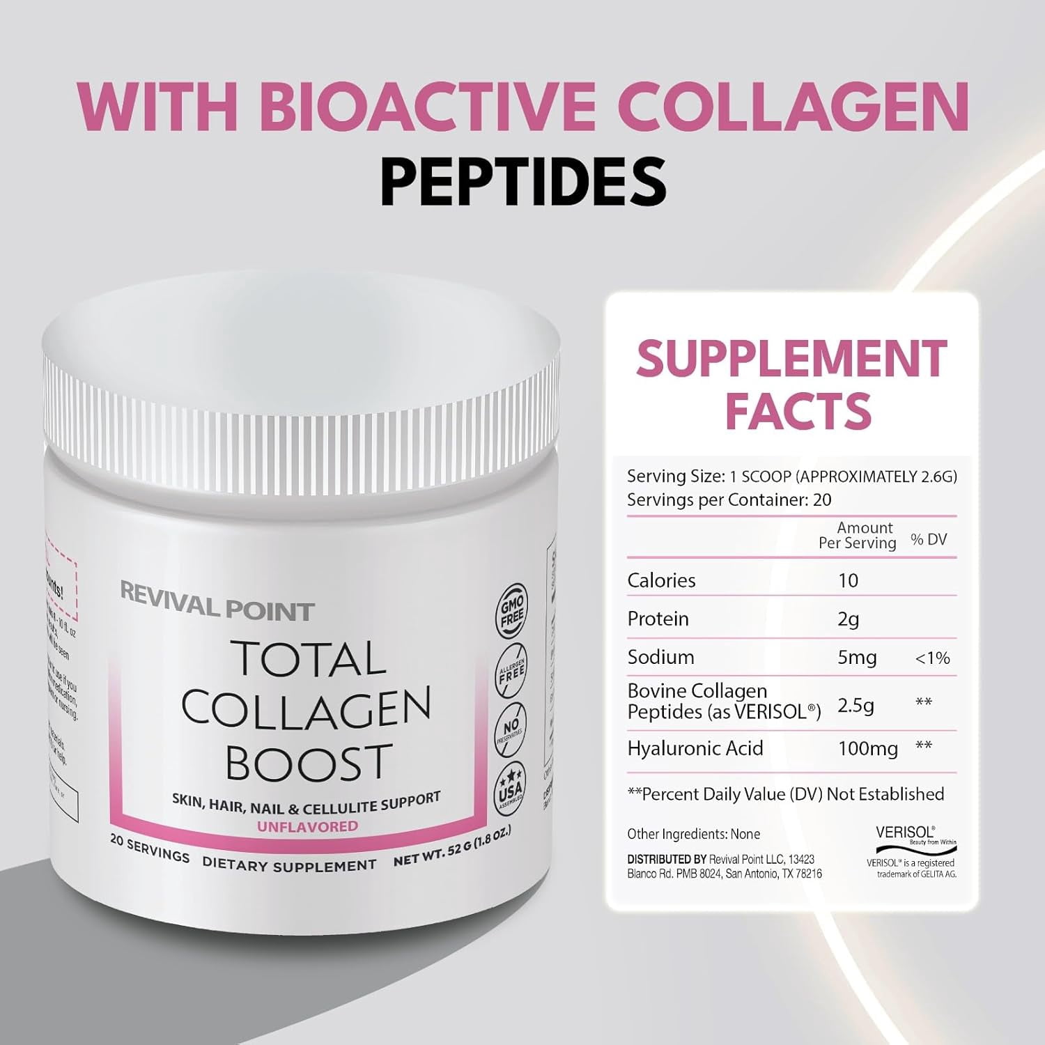 Total Collagen Boost, Collagen Support Dietary Supplement
