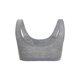 thumbnail image 2 of Entrenamiento Algodón Sin alambre Comodidad Cojín extraíble Chaleco Tops Sujetador gris One Size, 2 of 5