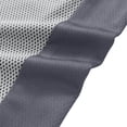 thumbnail image 4 of MYAOYI Mens Mesh Basketball Shorts, Color Block Elastic Waist Loose Fit Summer Shorts, 4 of 5