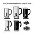 thumbnail image 5 of -015 Electric Milk Frother and Heater Replacement Mixer Set for, 5 of 5