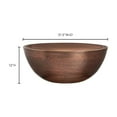 thumbnail image 3 of HomeStock Vintage Visions Coffee Table Copper, modern coffee table, glass coffee table, wooden coffee table, round coffee table, small coffee table for Living Room, 3 of 3
