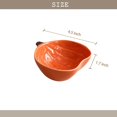 thumbnail image 2 of FYUEROPA Ceramic Pumpkin Ramekins Set, Small Bowls for Baking Souffle, Pudding, Serving Snack, Dessert, 6Oz (16PCS), 2 of 4