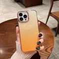 thumbnail image 2 of Compatible with iPhone 12/12 Pro Case for Women Girls,Luxury Shiny Fashion Gradient Glitter Bling Cute Clear Acrylic Plate Shockproof Case for iPhone 12/12 Pro(Gradient Yellow), 2 of 15