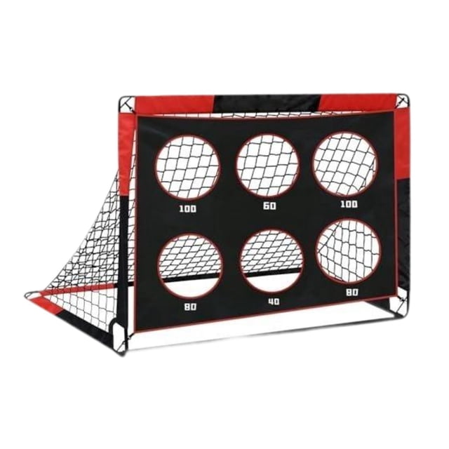 Almencla Kid Soccer Goal Easy Assembly Practice Soccer Net for Beaches Indoor Gardens