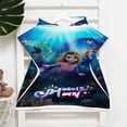 thumbnail image 4 of Mermaid Magic Hooded Beach Towel Poncho for Kid Girls Toddlers Boys Bath Pool Swim Cover-ups Swimwear Soft Lightweight Microfiber, 4 of 6
