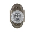 thumbnail image 2 of Nostalgic Warehouse Cotcry_Prv_238_Nk Vintage Crystal Privacy Door Knob Set - Grey, 2 of 4