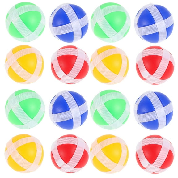 Hemobllo Game Sticky Balls Throwing Game Yellow 16pcs