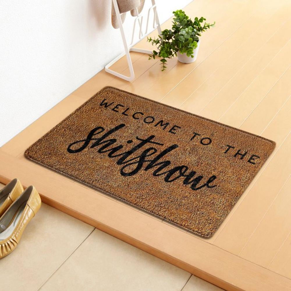 Funny Welcome Mats Outdoor, Front Door Mat for Outside Entry, Doormat  Outdoor/Indoor Entrance, Front Porch Decor 40 * 60cm
