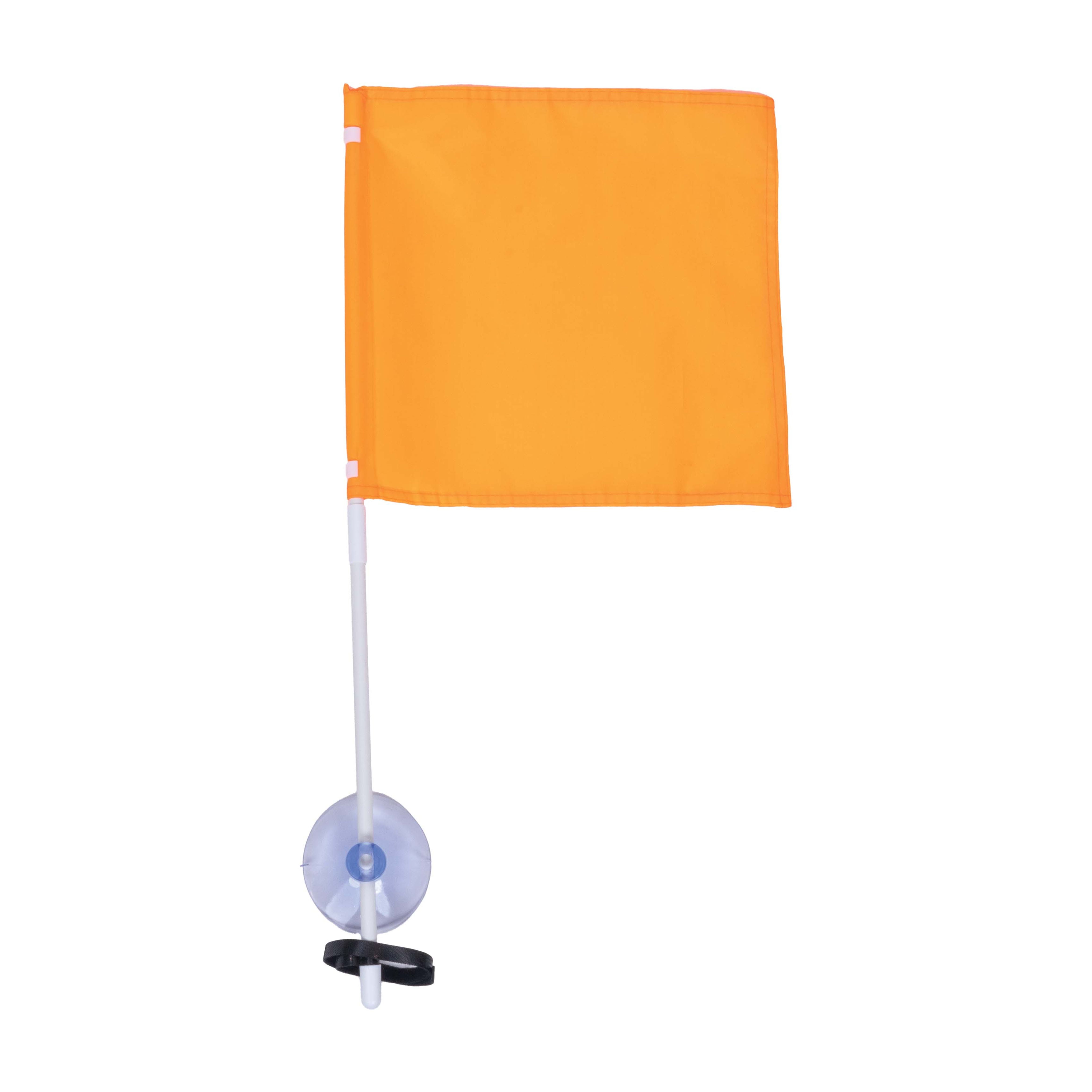 Ozark Trail 2-Foot Fold-Up Boater's Safety Flag with Suction Cup Mount, Orange