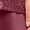 Burgundy, variant on Women's Plus Size 2-Piece Sequin & Charmeuse Jacket Dress Set
