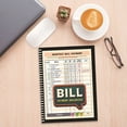 thumbnail image 6 of Monthly Bill Payment Checklist: Bill Tracker Notebook, 4-Year Bill Book, Bill Payment Tracker Monthly Organizer, Income and Expense Tracker, Debt Payoff Log, and Savings Goals, 11.2" x 8.3", Brown, 6 of 7