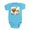 Turquoise, variant on CafePress - Misocute - Cute Infant Bodysuit Baby Romper