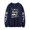 blue, variant on Ground bound young Flower Merch men's and women's fashionable street long sleeved round neck pullover