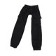 thumbnail image 1 of Pantalones para figura de acción a escala 1/12 para cuerpo de figura masculina de 6 pulgadas, ajuste holgado, color sólido, accesorio DIY, disfraz en Negro, 1 of 7