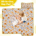 thumbnail image 4 of Pioneer Flower Floral Print Pattern Toddler Nap Mats for Kids Preschool,Sleeping Mat Bag or Kids,Toddler Sleeping Bag,Toddler Nap Mat or Daycare, 4 of 6