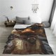 thumbnail image 5 of Balery Vintage Gentleman Duck Manta de Felpa Suave y Acogedora – Cobija de Franela Aterciopelada para Cama, Lavable y Cálida para Sofá, Mascotas, Transpirable-80"x60", 5 of 7