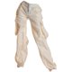 thumbnail image 2 of Pantalones de figura 1/6, pantalones casuales sueltos, elegantes, juguetes de cosplay, regalos, accesorios, cuerpo de muñeca, accesorio de pantalón en Beige, 2 of 6