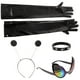 thumbnail image 4 of 1 juego de diadema con antena alienígena creativa, gafas, pulseras, guantes y accesorios de fiesta., 4 of 6