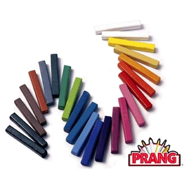 Prang Pastellos Carrés Craie, 24 Pcs