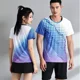 thumbnail image 4 of Nueva camiseta de bádminton deportiva informal, de secado rápido, transpirable y absorbente de sudor para hombres y mujeres, de tela de malla ligera, 4 of 5