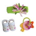 thumbnail image 3 of Stephan Baby Swirly Flower Collection 3 Piece Baby Girl Gift Set Ages 0-6 Months, 3 of 3