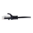 thumbnail image 3 of C2G 6ft Cat6 Ethernet Cable - Slim - Snagless Unshielded (UTP) - Black - Patch cable - RJ-45 (M) to RJ-45 (M) - 6 ft - UTP - CAT 6 - molded, snagless - black, 3 of 3