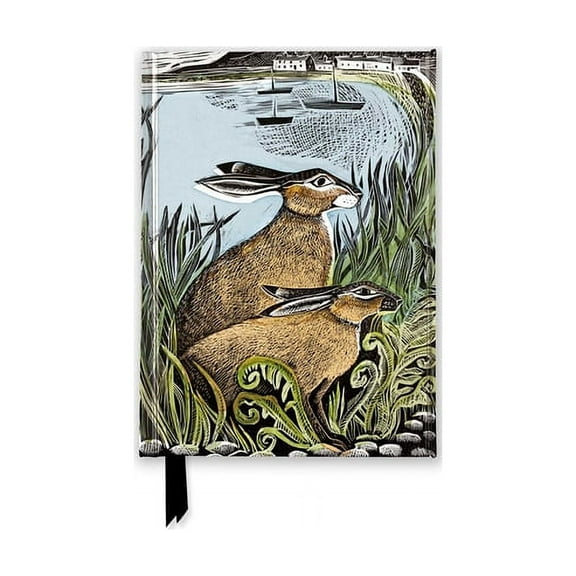 Flame Tree Pocket Notebooks Angela Harding: Rathlin Hares (Foiled Pocket Journal), (Hardcover)
