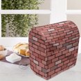 thumbnail image 4 of Brick Lounger Chair Bag, Cartoon Style Blocks Rectangular Street Wall Rustic Art, High Capacity Storage with Handle Container, Lounger Size, Coral Multicolor, by Ambesonne, 4 of 5