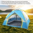 thumbnail image 2 of Casa de Campaña Automática Impermeable 2 Puertas 2 Ventanas Protector UV Solar, 2 of 4