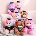 thumbnail image 5 of 12 estilos 23cm nuevo Dr. Bear peluche de juguete de peluche suave colorido oso Animal muñecas graduación regalos de cumpleaños para niños niñas, 5 of 5