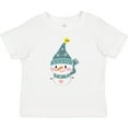 thumbnail image 3 of Inktastic Cute Christmas Snowman in Blue Hat and Scarf Boys or Girls Baby T-Shirt, 3 of 5