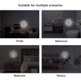 thumbnail image 3 of Yayeee LED Night Light for The Home Plug in With Light Sensors 2 Pack, Beige Floral, 3 of 6