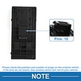 thumbnail image 4 of Interruptor de ventana eléctrica Unique Bargains No.4F0959851H para el lado del conductor delantero izquierdo para Audi A3 A6 Q7 Negro, 4 of 7