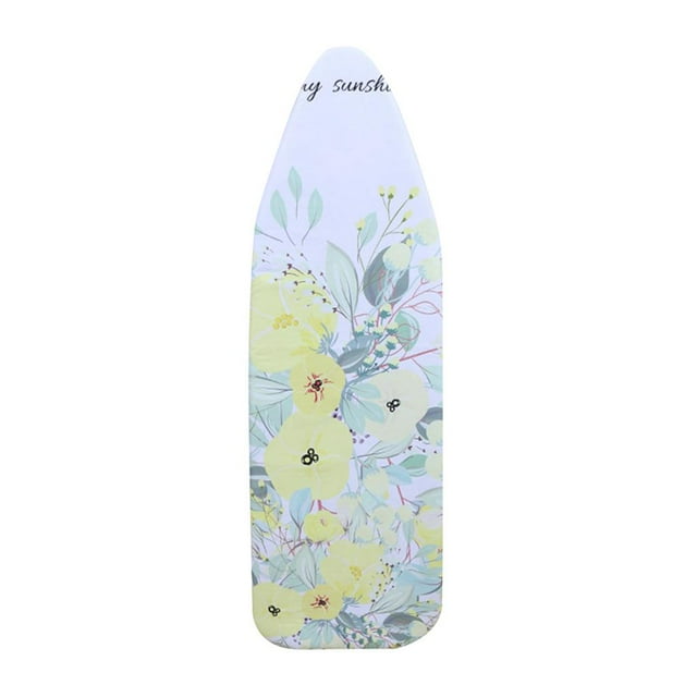 jifeng Housse de Planche à Repasser Robuste - Résiste au Brûlage et aux Taches - Fleur Printanière