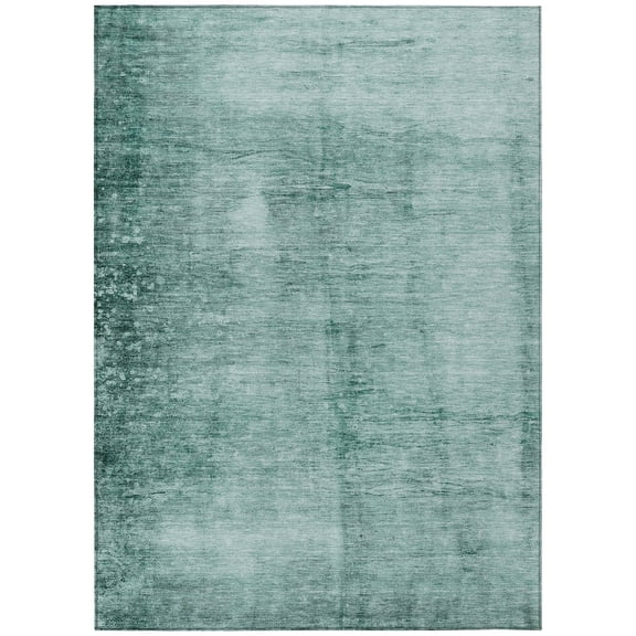 Dalyn Rugs Machine Washable Indoor/Outdoor Chantille Teal 2'6" x 3'10" Rug