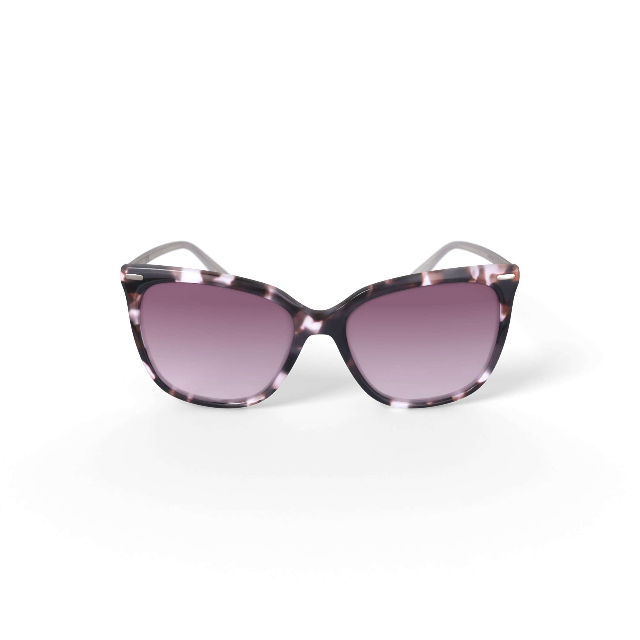 Calvin Klein Ladies Rx'able Sunglass, CK22532S, Rose Tort, 56-16-140, with Case