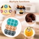 thumbnail image 5 of Jetcloudlive 3 Pzas Molde para Pastel Mini Bundt 6 Cavidades Moldes para Pastel Acanalados Antiadherente Molde para Pastel Mini Resistente Al Calor Molde de Silicona para Hornear Cupcakes Muffins de, 5 of 11