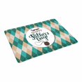 thumbnail image 2 of MKHERT Happy Father's Day in Blue Argyle Latticework Plaid Doormat Rug Home Decor Floor Mat Bath Mat 23.6x15.7 inch, 2 of 3