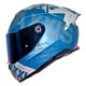 thumbnail image 2 of Casco para Motociclista Talla XL Cerrado Hawk Spiffy B7 Azul Matte Axxis azul, 2 of 4