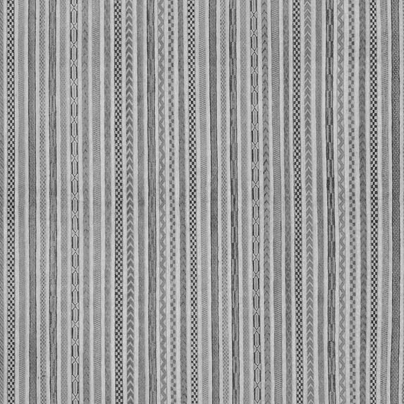 Ahgly Company Indoor Square Abstract Gray Modern Area Rugs, 5' Square