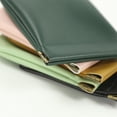 thumbnail image 4 of Matsuzay Bolsa de cable de cierre automático Bolsas de servilletas sanitarias de cuero Banco de energía Monedas Llaves Cosméticos Auricular Almacenamiento y organización del hogar Rosa, 4 of 6