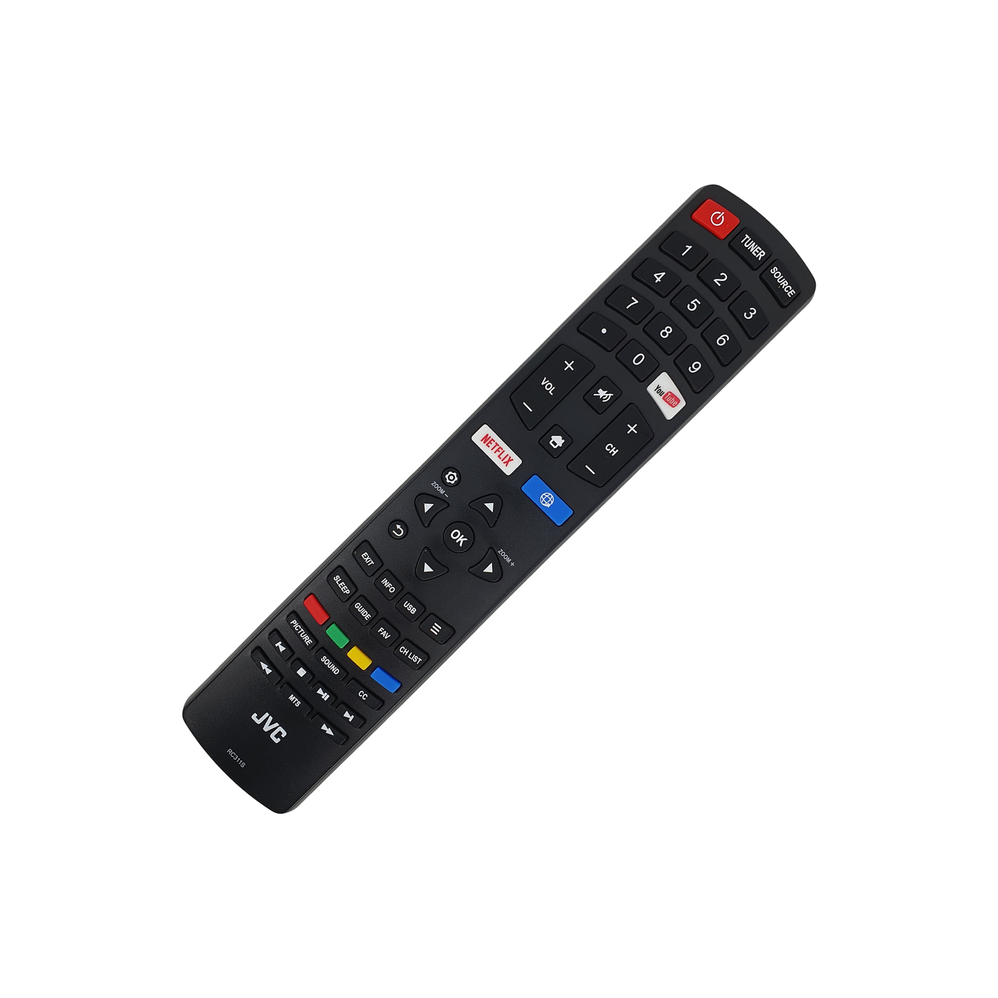 Original TV Remote Control for JVC RLEDL49A6004K Television Walmart