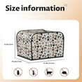 thumbnail image 5 of Daiia Cute Cats Pattern 4 slice Toaster Cover, Toaster Appliance Dust-proof Cover For Kitchen Small Appliance Dust Cover and Fingerprint Protection, 5 of 7
